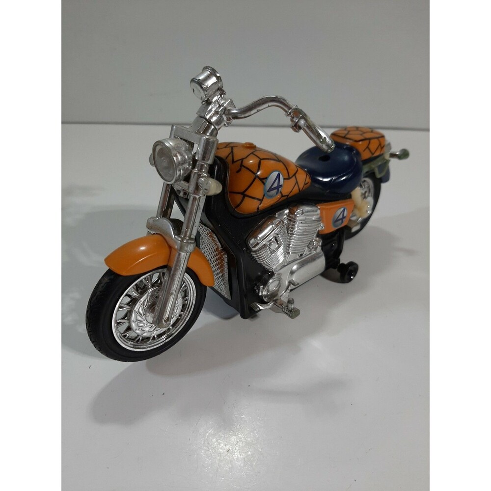 Toy Biz Battery Operated Fantastic Four Ben Grimm The Thing Motorcycle